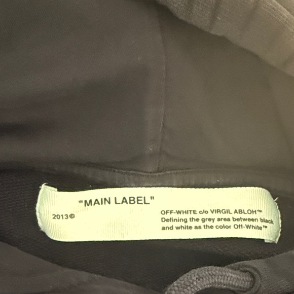 Off-White Virgil Abloh Flower Shop Crop Hoodie size small - Picture 8 of 13